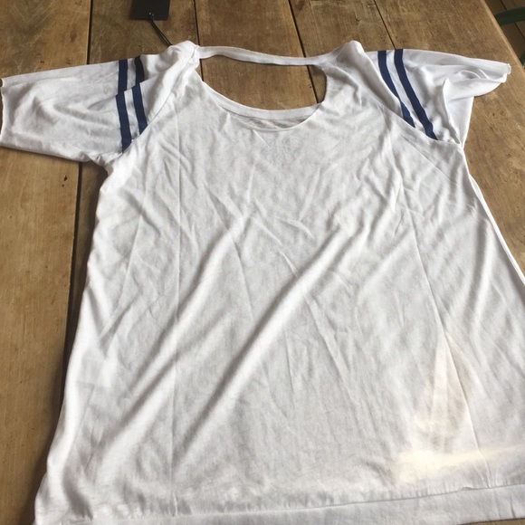 Chaser White and Red Graphic Tee - Picture 2 of 5